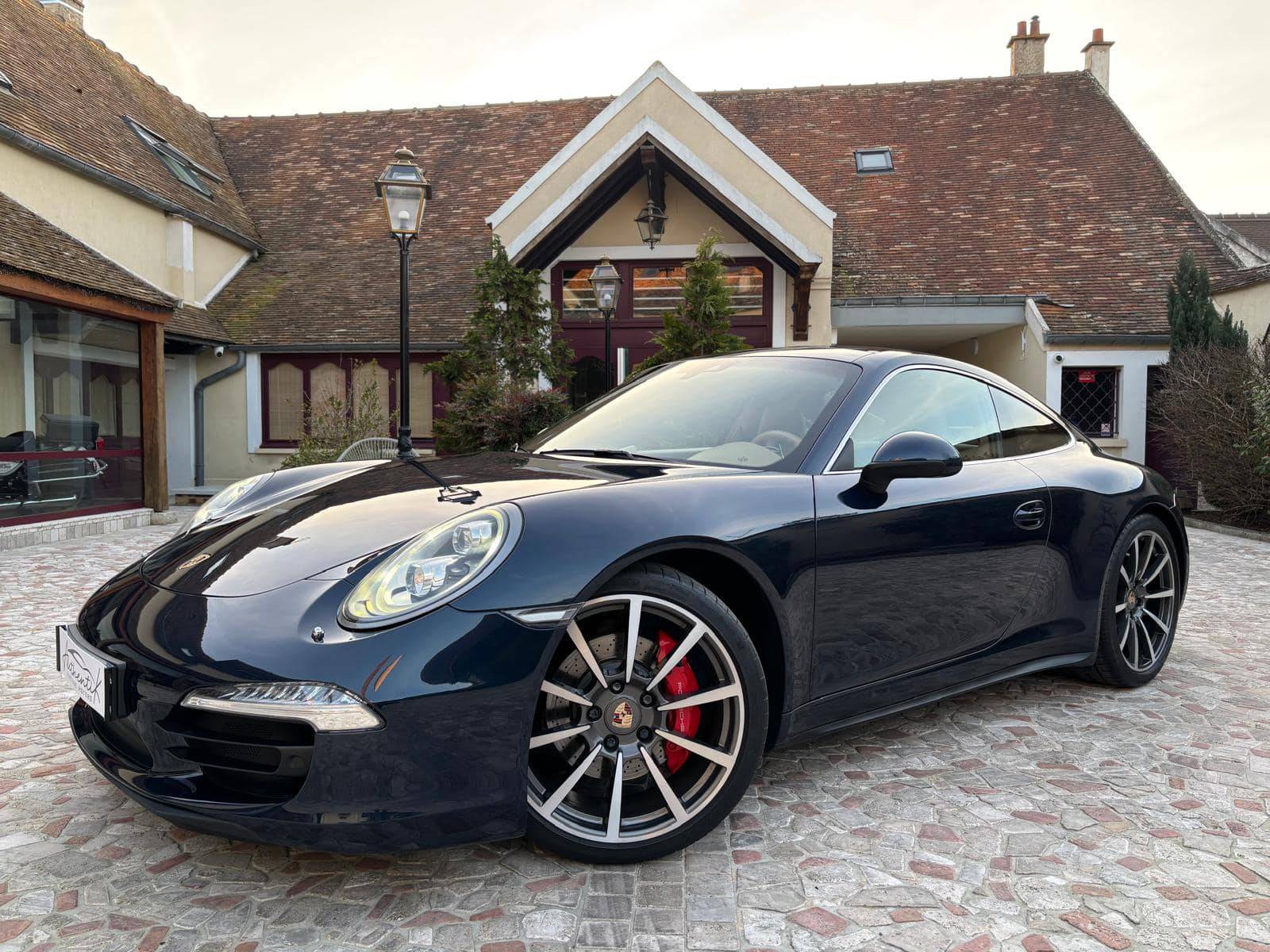 PORSCHE 991 3.8 CARRERA 4S 400CH PDK BLEU NUIT 2013