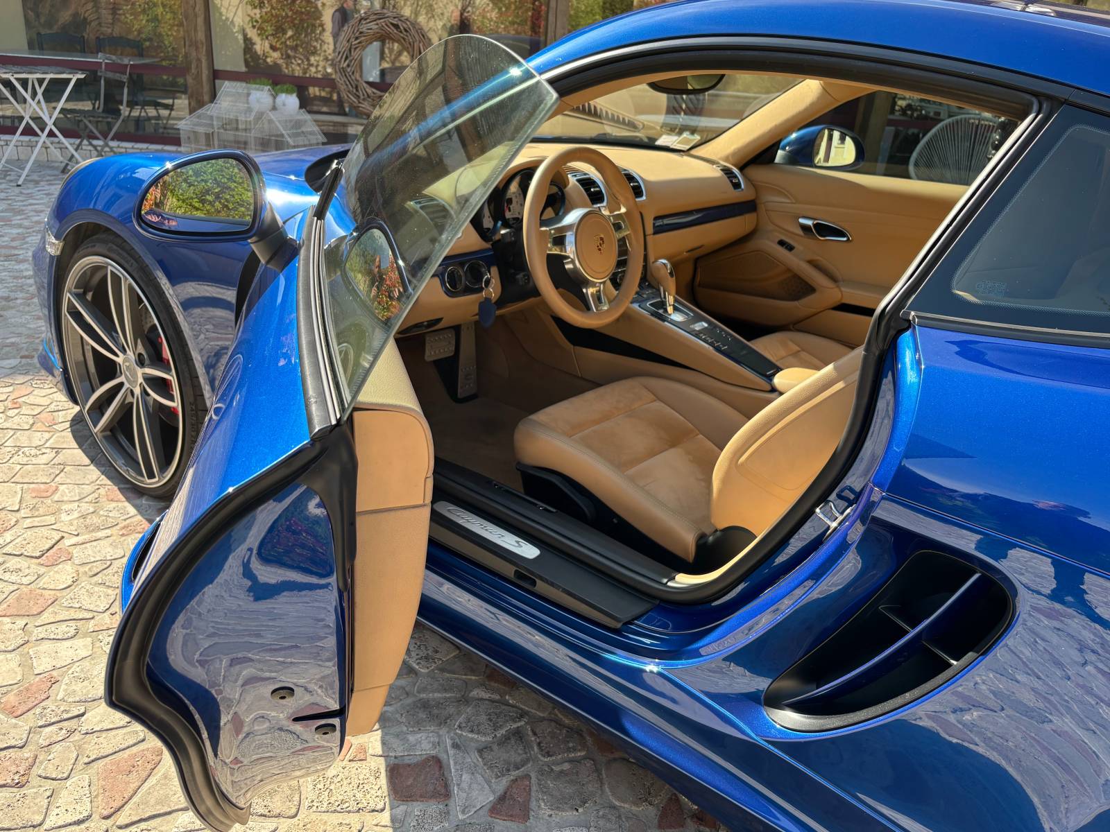 PORSCHE 981 CAYMAN S TECHART 3.4 325ch PDK 2013 Bleu Aquatique : 74.990 €