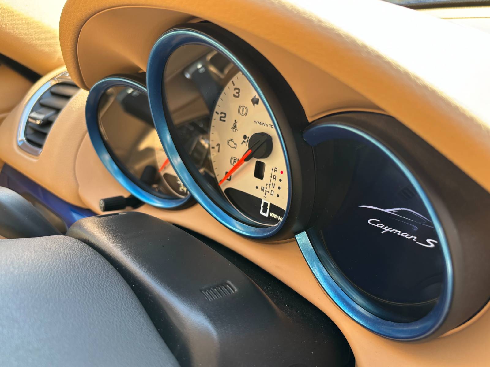 PORSCHE 981 CAYMAN S TECHART 3.4 325ch PDK 2013 Bleu Aquatique : 74.990 €