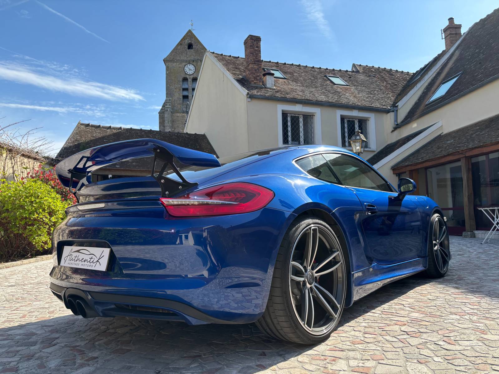 PORSCHE 981 CAYMAN S TECHART 3.4 325ch PDK 2013 Bleu Aquatique : 74.990 €