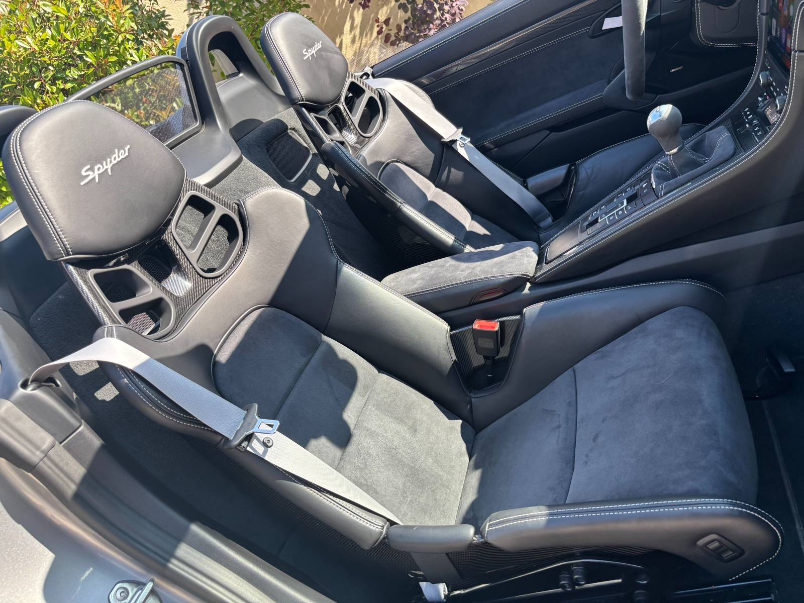 PORSCHE 718 SPYDER 4.0 420ch 2020 Gris Argent GT