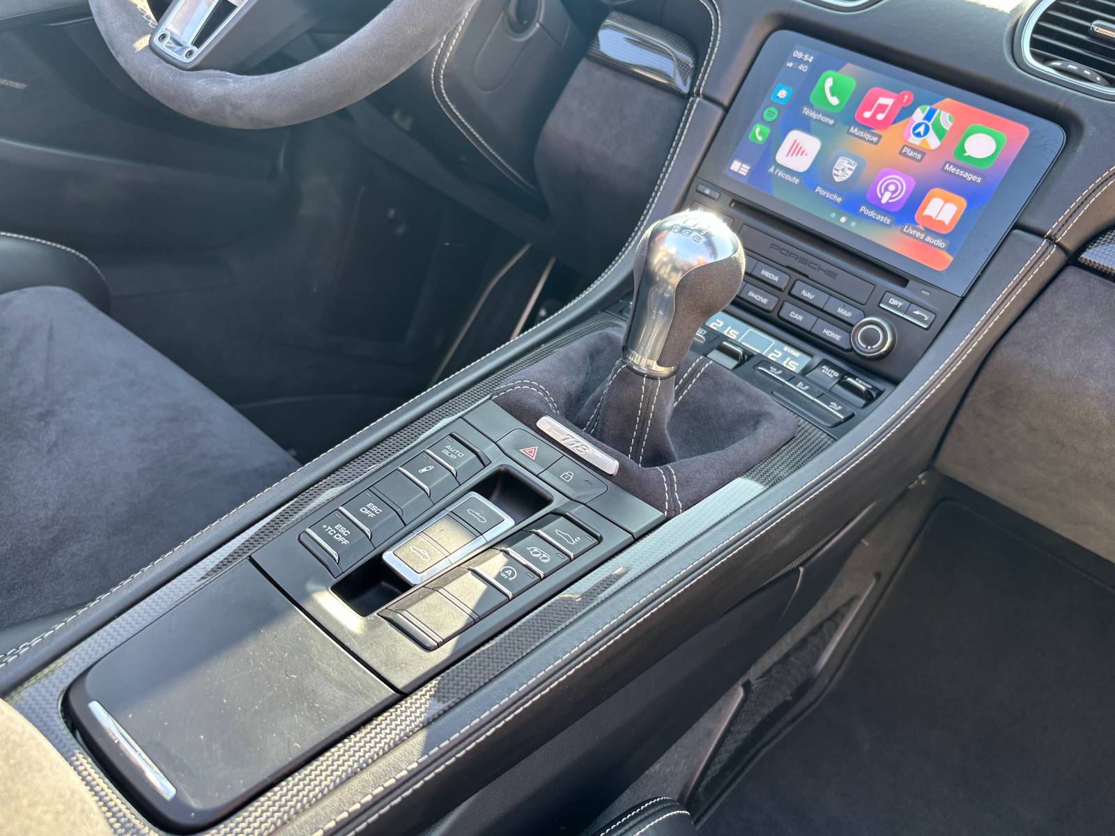 PORSCHE 718 SPYDER 4.0 420ch 2020 Gris Argent GT