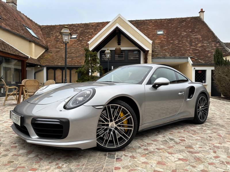 PORSCHE 991.2 TURBO S COUPE 580CH PDK Argent GT MY17 : 168.990 €