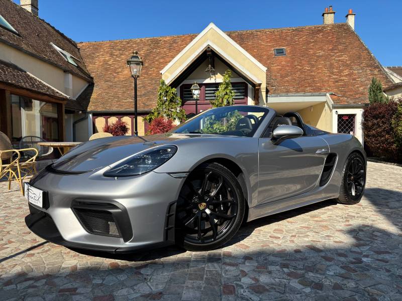 PORSCHE 718 SPYDER 4.0 420ch 2020 Gris Argent GT