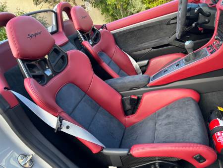 PORSCHE 718 SPYDER 4.0 420ch Pack intérieur Spyder Classic 2020 Craie