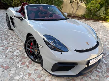 PORSCHE 718 SPYDER 4.0 420ch Pack intérieur Spyder Classic 2020 Craie