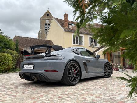 PORSCHE 718 CAYMAN GT4 RS 4.0 500ch PDK 2022 Gris Arctique