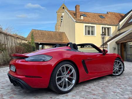 PORSCHE 718 SPYDER 4.0 420CH PDK Rouge Indien MY21 : 135.990 €