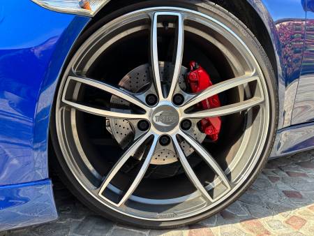 PORSCHE 981 CAYMAN S TECHART 3.4 325ch PDK 2013 Bleu Aquatique : 74.990 €