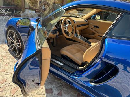 PORSCHE 981 CAYMAN S TECHART 3.4 325ch PDK 2013 Bleu Aquatique : 74.990 €
