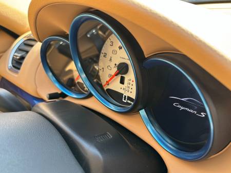 PORSCHE 981 CAYMAN S TECHART 3.4 325ch PDK 2013 Bleu Aquatique : 74.990 €