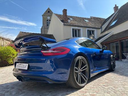 PORSCHE 981 CAYMAN S TECHART 3.4 325ch PDK 2013 Bleu Aquatique : 74.990 €